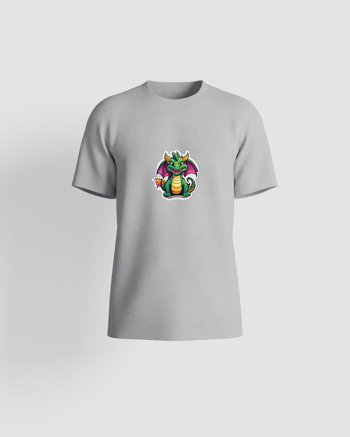 Blackbird-Art T-shirt personalizzabile 100% Cotone Unisex Grigioproduct image