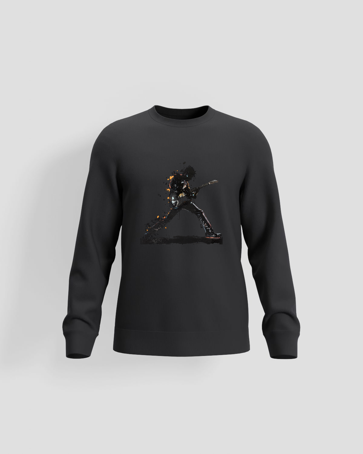 Blackbird-Art Felpa personalizzabile 80% cotone Neroproduct image