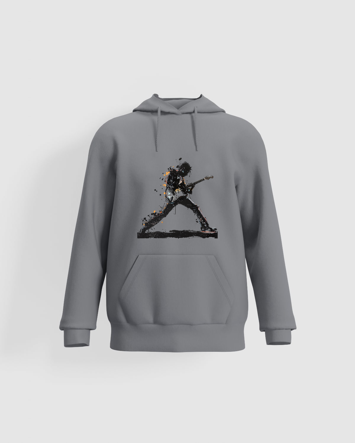 Blackbird-Art Felpa personalizzabile 80% cotone Grigioproduct image