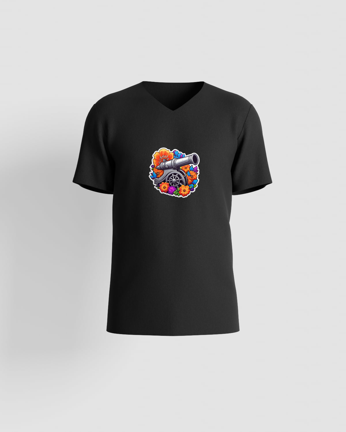 Blackbird-Art T-shirt personalizzabile 100% Cotone Unisex Neroproduct image