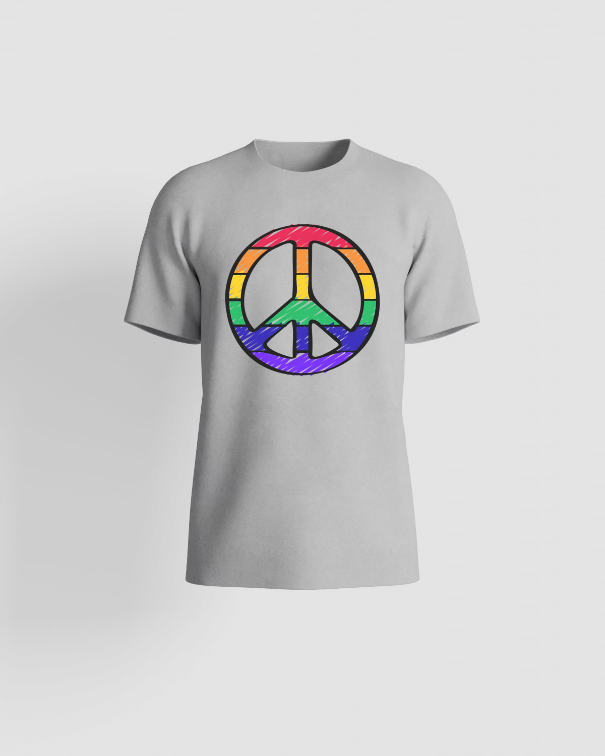 Blackbird-Art T-shirt personalizzabile 100% Cotone Unisex Grigioproduct image