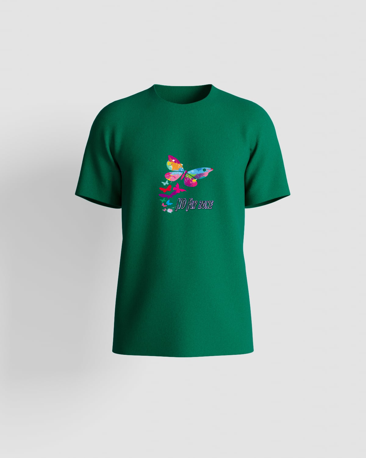 Blackbird-Art T-shirt personalizzabile 100% Cotone Unisex Verdeproduct image