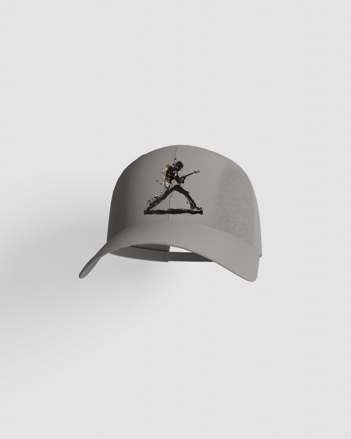 Blackbird-Art Cappellino personalizzabile 100% cotone Grigioproduct image