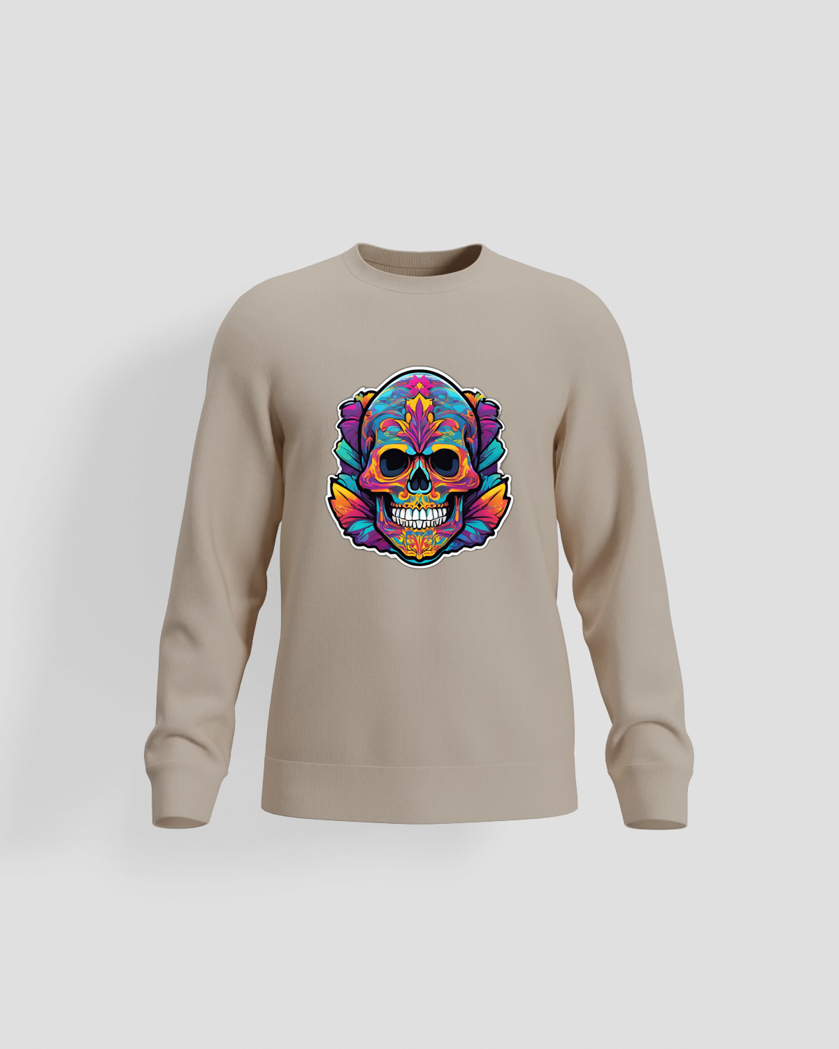 Blackbird-Art Felpa personalizzabile 80% cotone Beigeproduct image