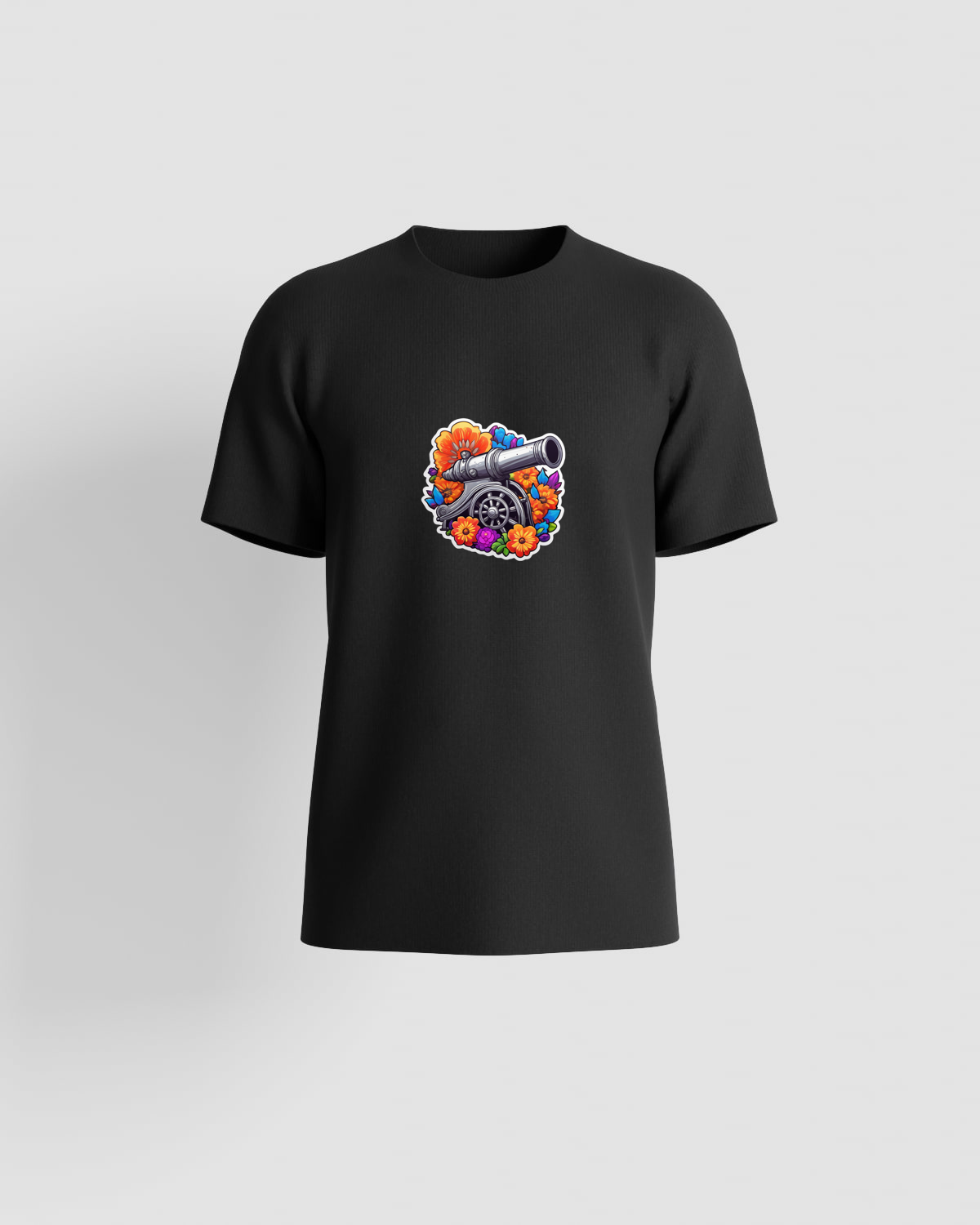 Blackbird-Art T-shirt personalizzabile 100% Cotone Unisex Neroproduct image