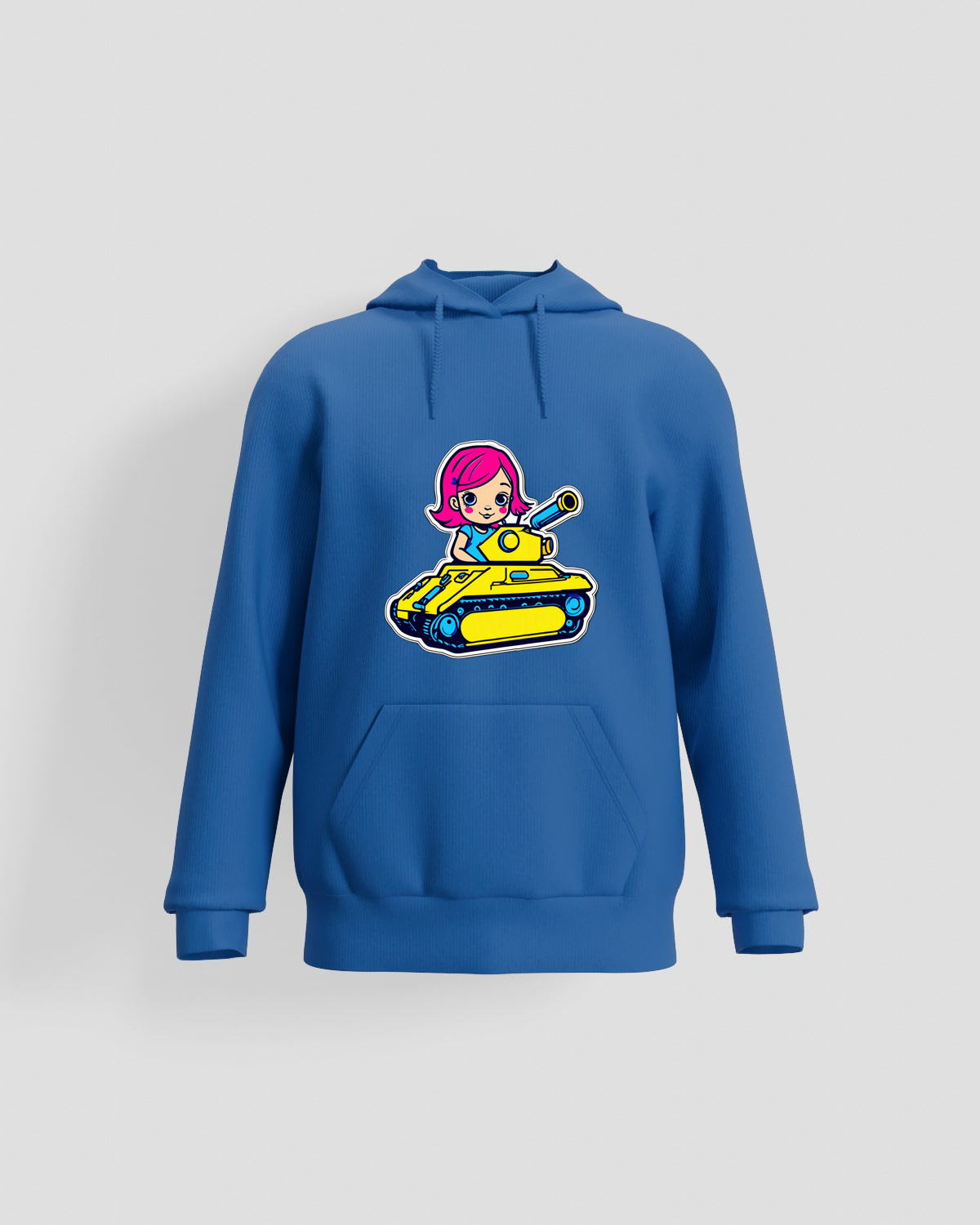 Blackbird-Art Felpa personalizzabile 80% cotone Bluproduct image