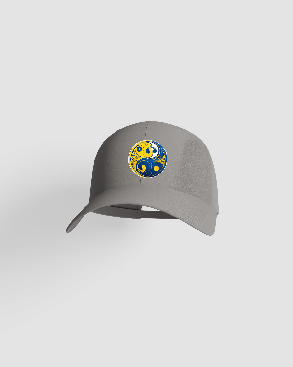 Blackbird-Art Cappellino personalizzabile 100% cotone Grigioproduct image