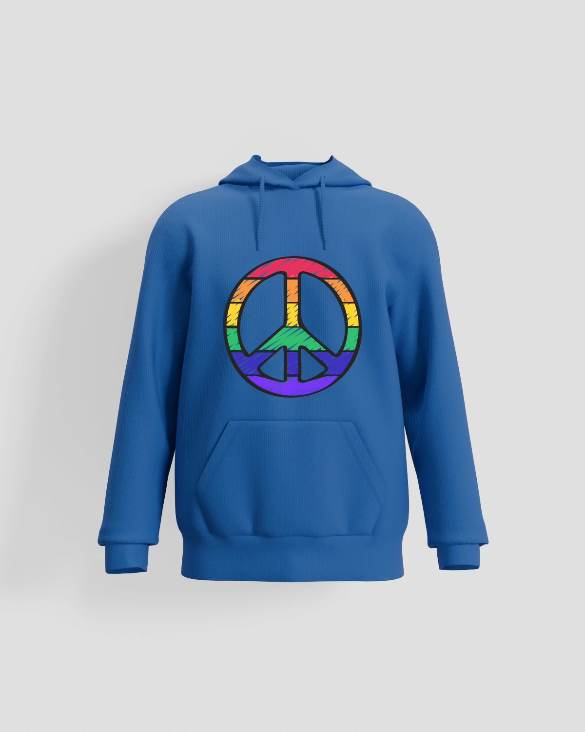 Blackbird-Art Felpa personalizzabile 80% cotone Bluproduct image