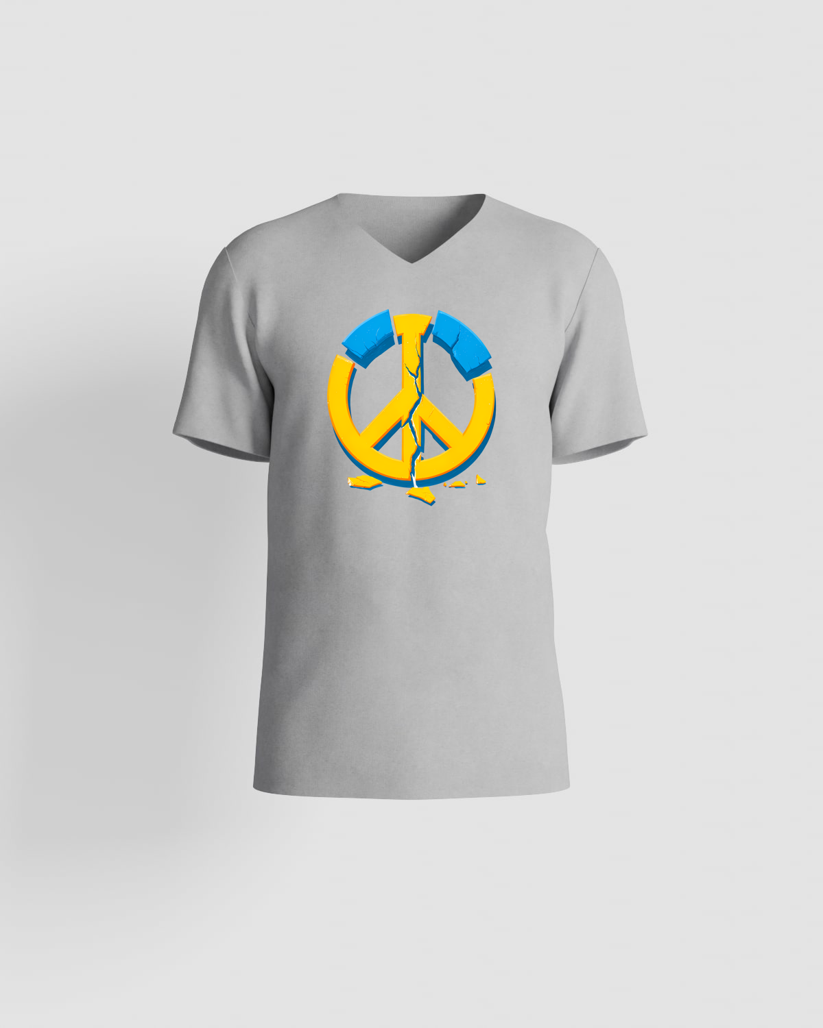 Blackbird-Art T-shirt personalizzabile 100% Cotone Unisex Grigioproduct image