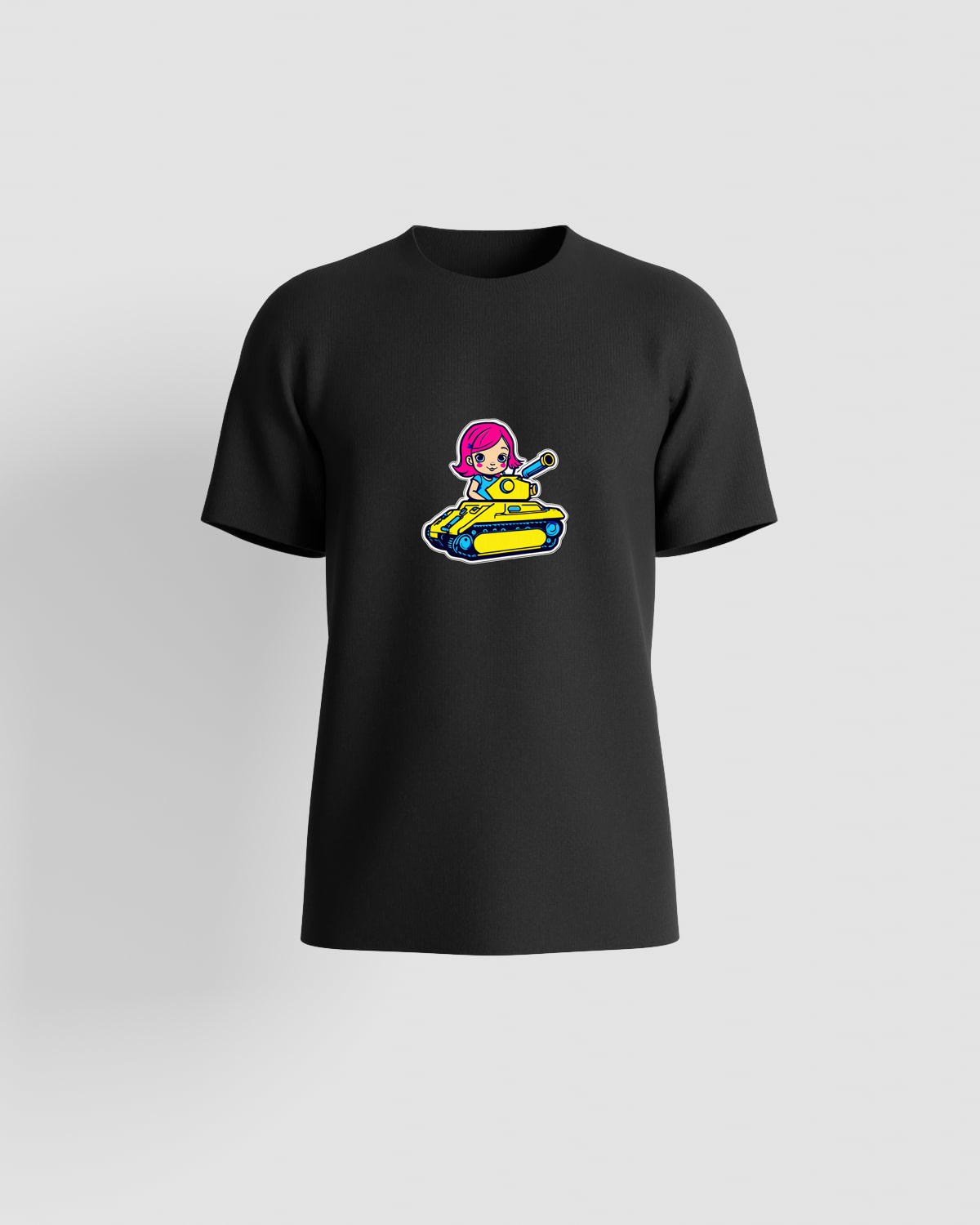 Blackbird-Art T-shirt personalizzabile 100% Cotone Unisex Neroproduct image