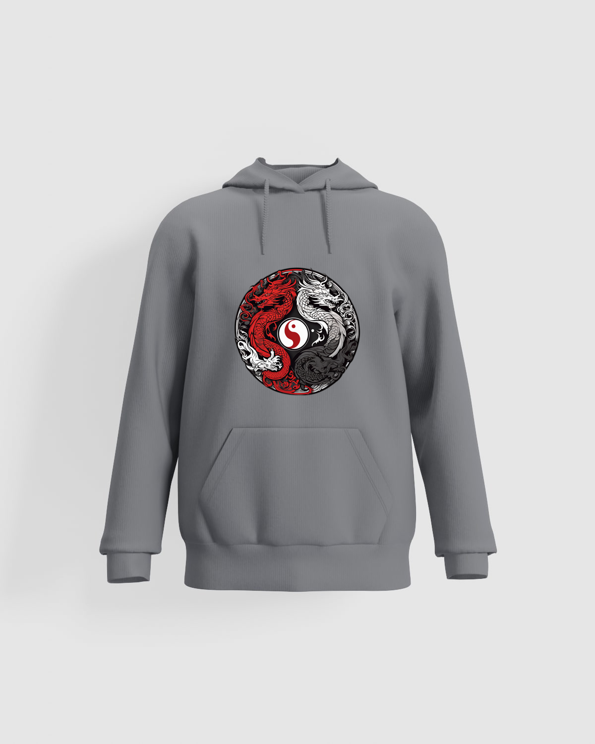 Blackbird-Art Felpa personalizzabile 80% cotone Grigioproduct image