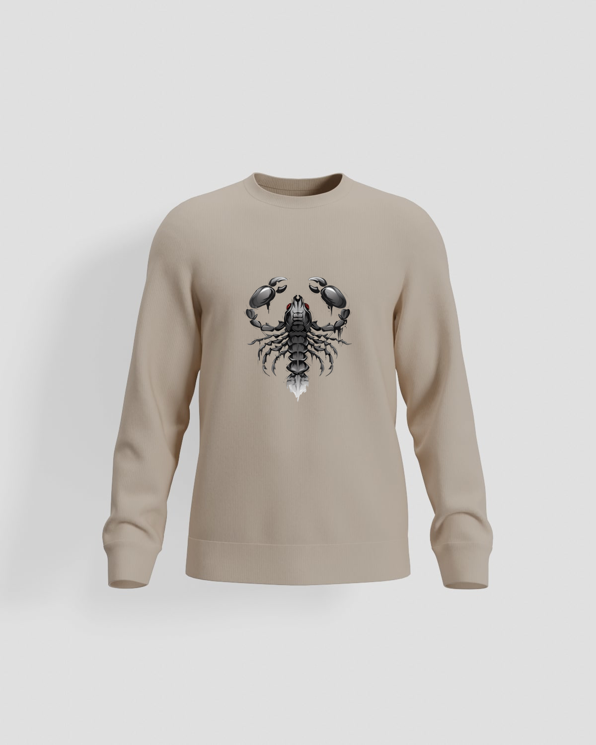 Blackbird-Art Felpa personalizzabile 80% cotone Beigeproduct image