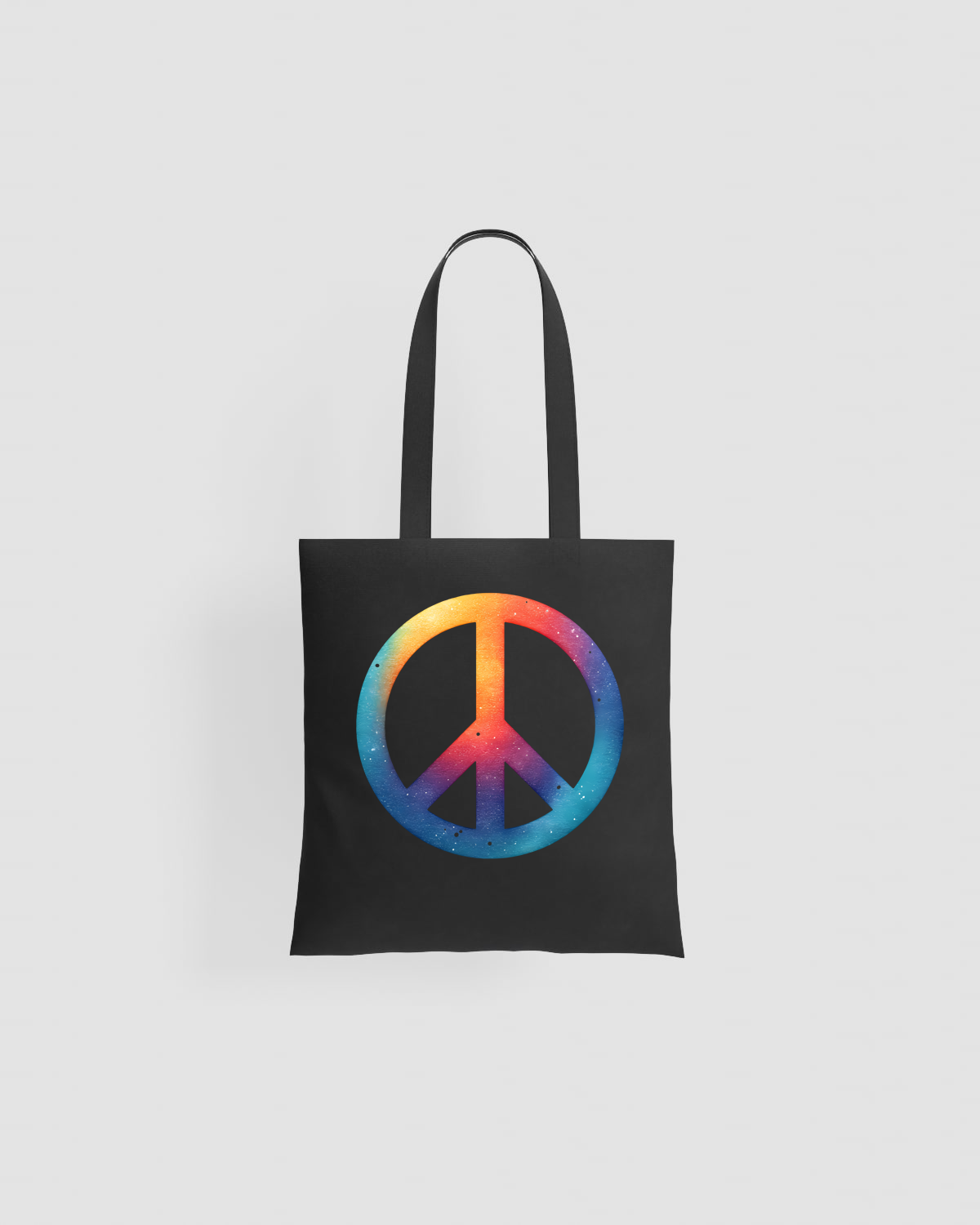 Blackbird-Art Tote bag personalizzabile 100% cotone Neroproduct image