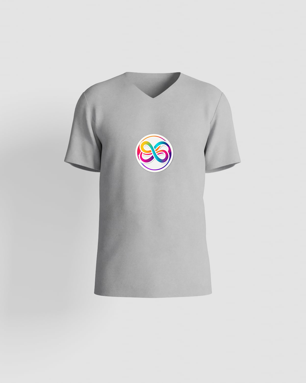 Blackbird-Art T-shirt personalizzabile 100% Cotone Unisex Grigioproduct image