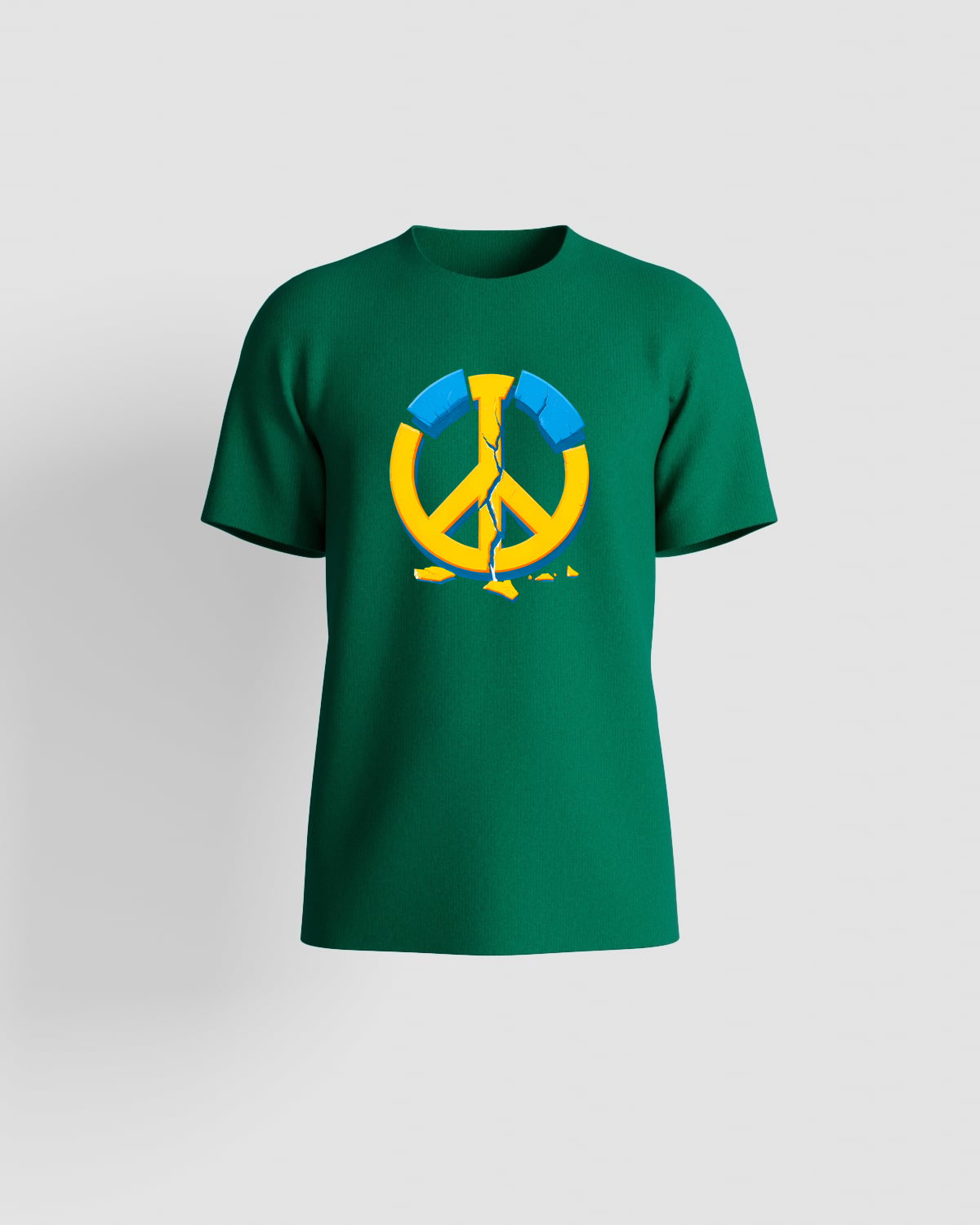 Blackbird-Art T-shirt personalizzabile 100% Cotone Unisex Verdeproduct image