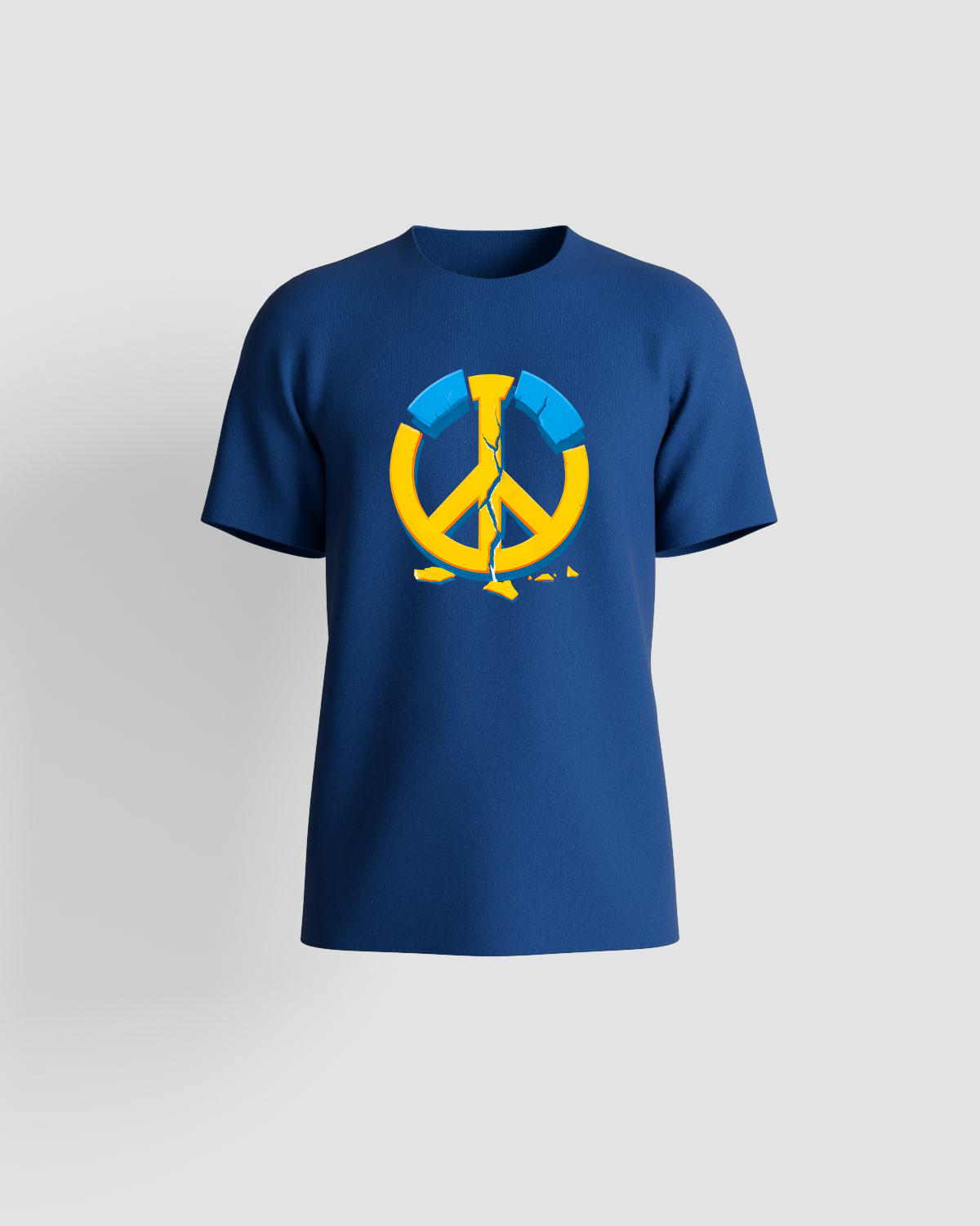 Blackbird-Art T-shirt personalizzabile 100% Cotone Unisex Bluproduct image