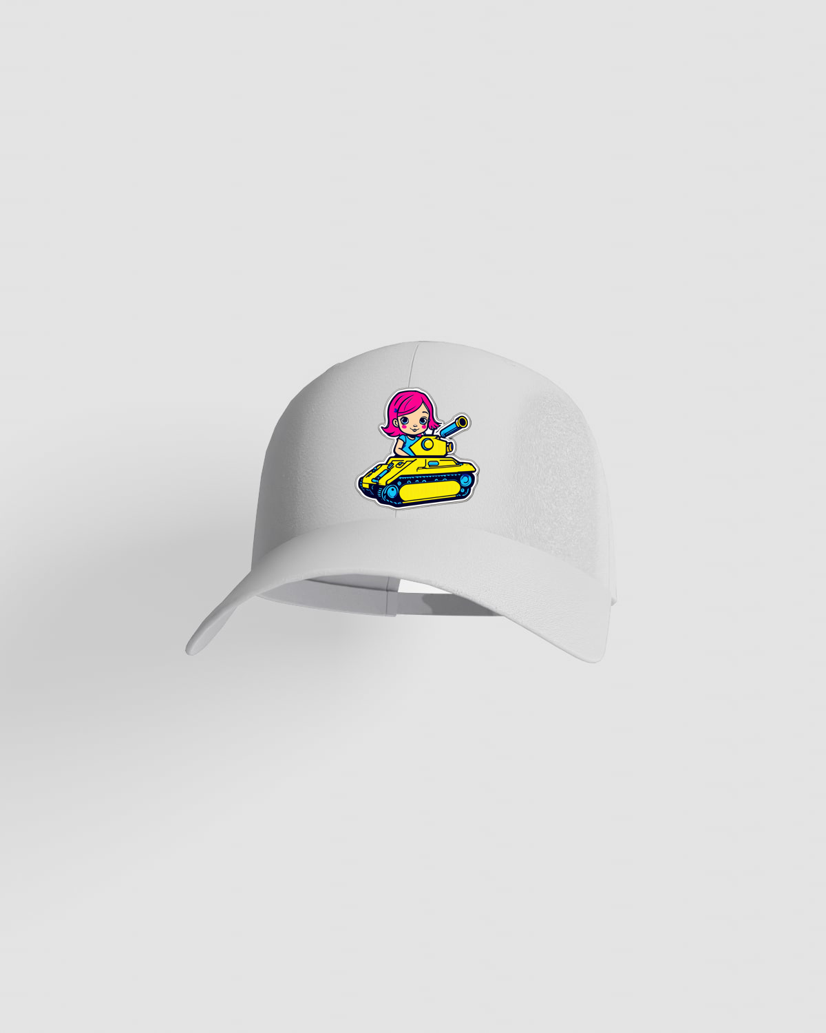 Blackbird-Art Cappellino personalizzabile 100% cotone Biancoproduct image