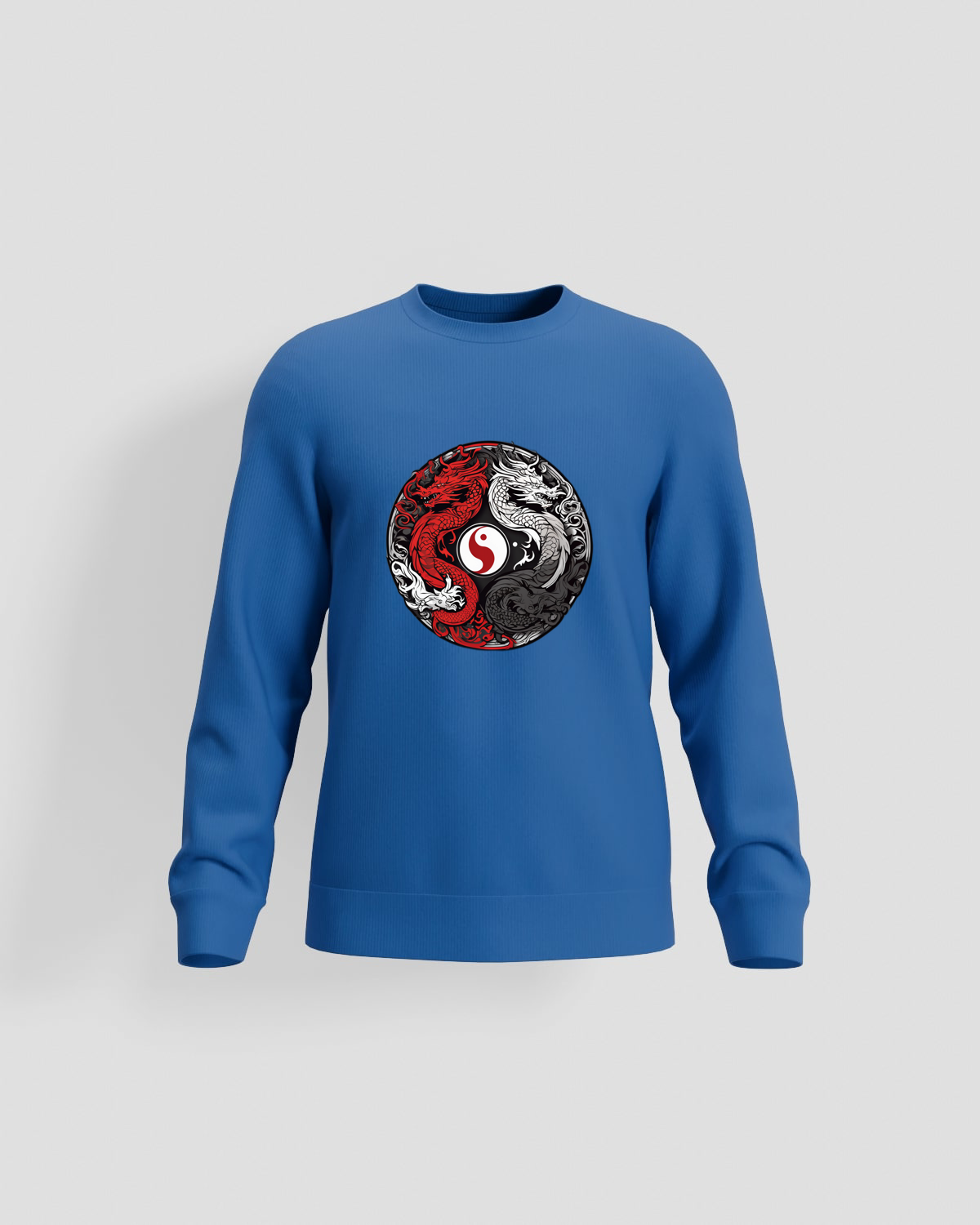 Blackbird-Art Felpa personalizzabile 80% cotone Bluproduct image