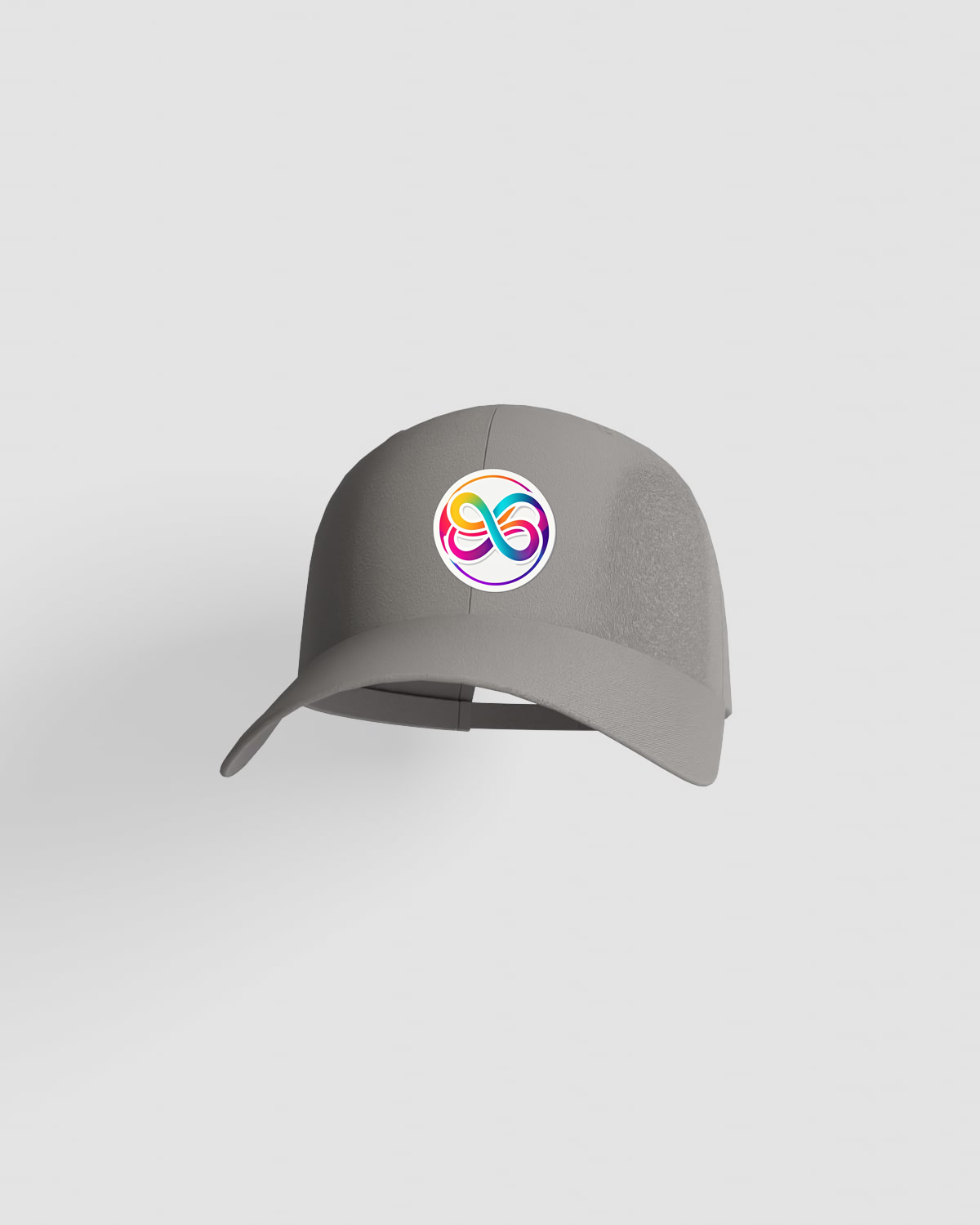 Blackbird-Art Cappellino personalizzabile 100% cotone Grigioproduct image