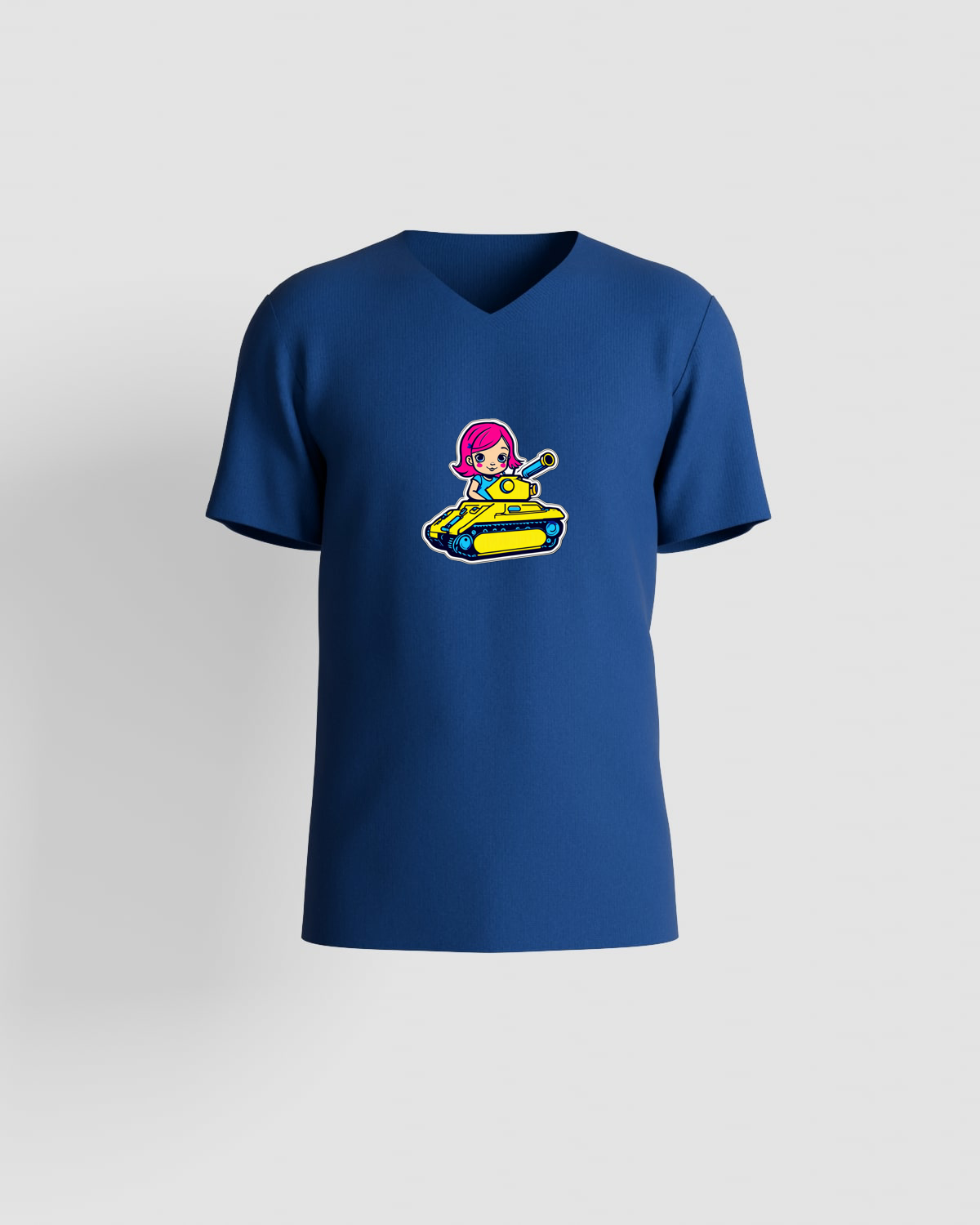 Blackbird-Art T-shirt personalizzabile 100% Cotone Unisex Bluproduct image