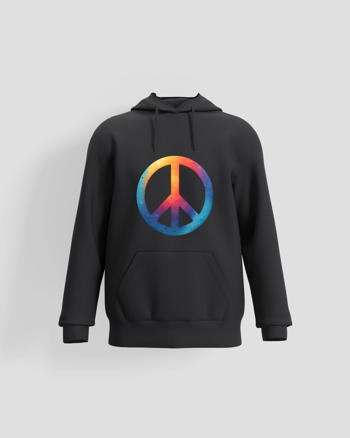 Blackbird-Art Felpa personalizzabile 80% cotone Neroproduct image