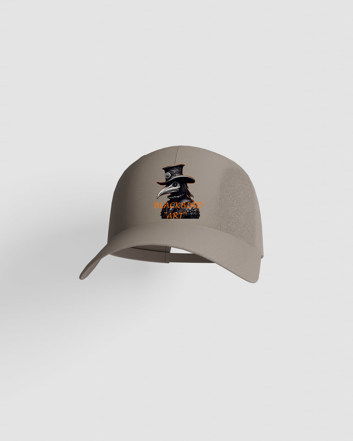 Blackbird-Art Cappellino personalizzabile 100% cotone Khakiproduct image