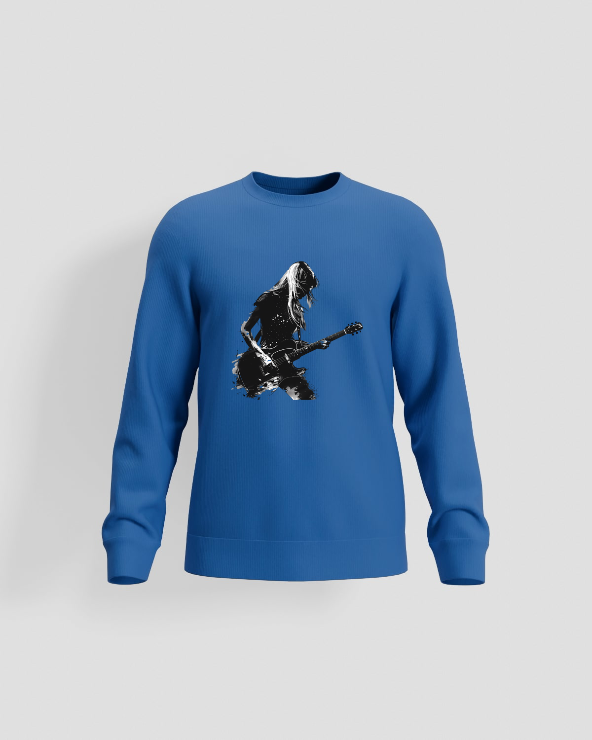 Blackbird-Art Felpa personalizzabile 80% cotone Bluproduct image