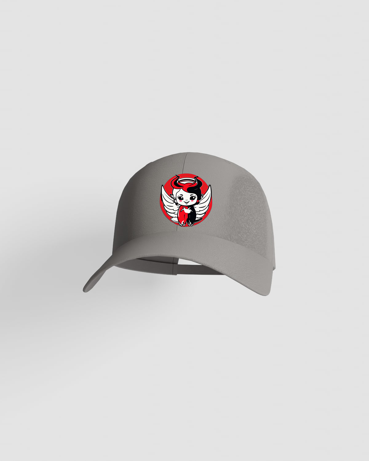 Blackbird-Art Cappellino personalizzabile 100% cotone Grigioproduct image