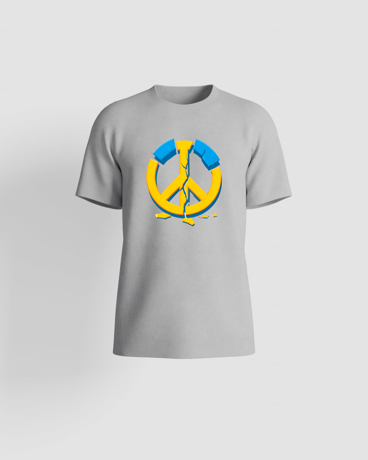 Blackbird-Art T-shirt personalizzabile 100% Cotone Unisex Grigioproduct image