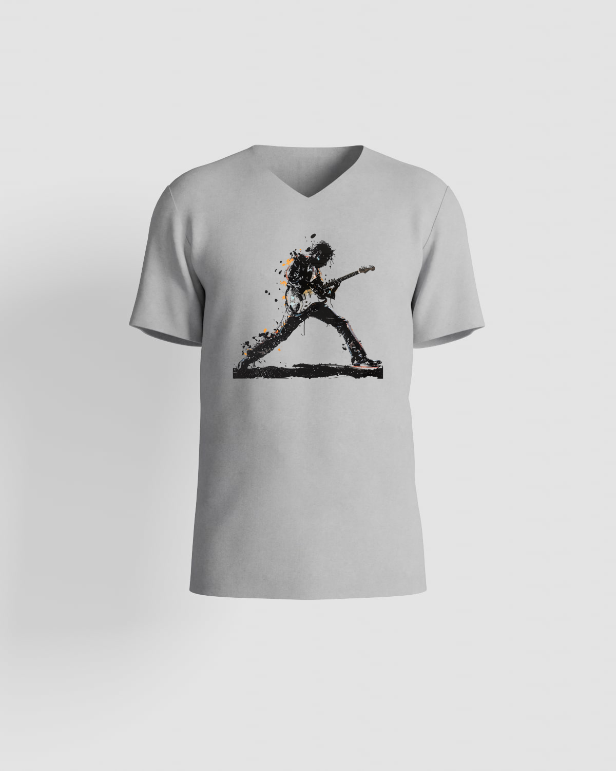 Blackbird-Art T-shirt personalizzabile 100% Cotone Unisex Grigioproduct image