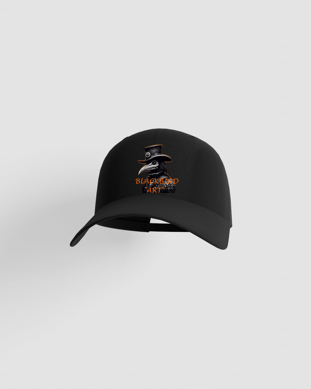 Blackbird-Art Cappellino personalizzabile 100% cotone Neroproduct image