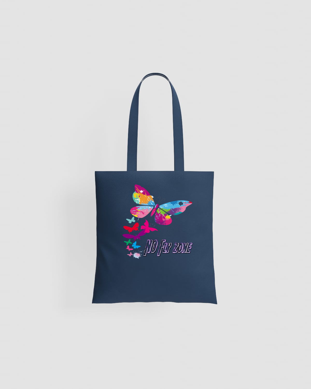 Blackbird-Art Tote bag personalizzabile 100% cotone Bluproduct image