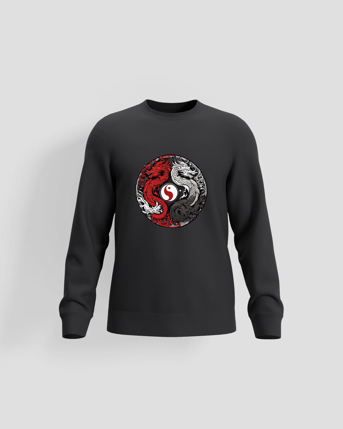 Blackbird-Art Felpa personalizzabile 80% cotone Neroproduct image