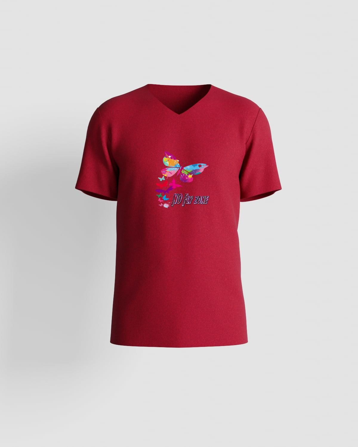 Blackbird-Art T-shirt personalizzabile 100% Cotone Unisex Rossoproduct image