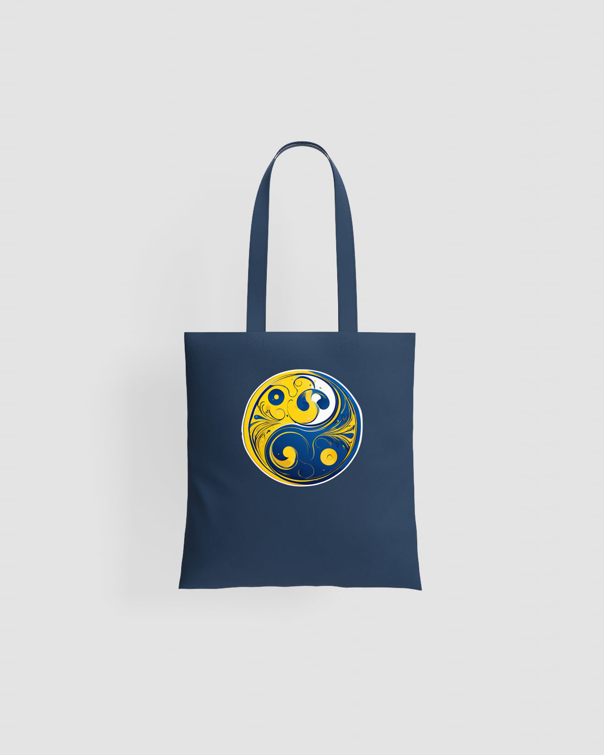 Blackbird-Art Tote bag personalizzabile 100% cotone Bluproduct image