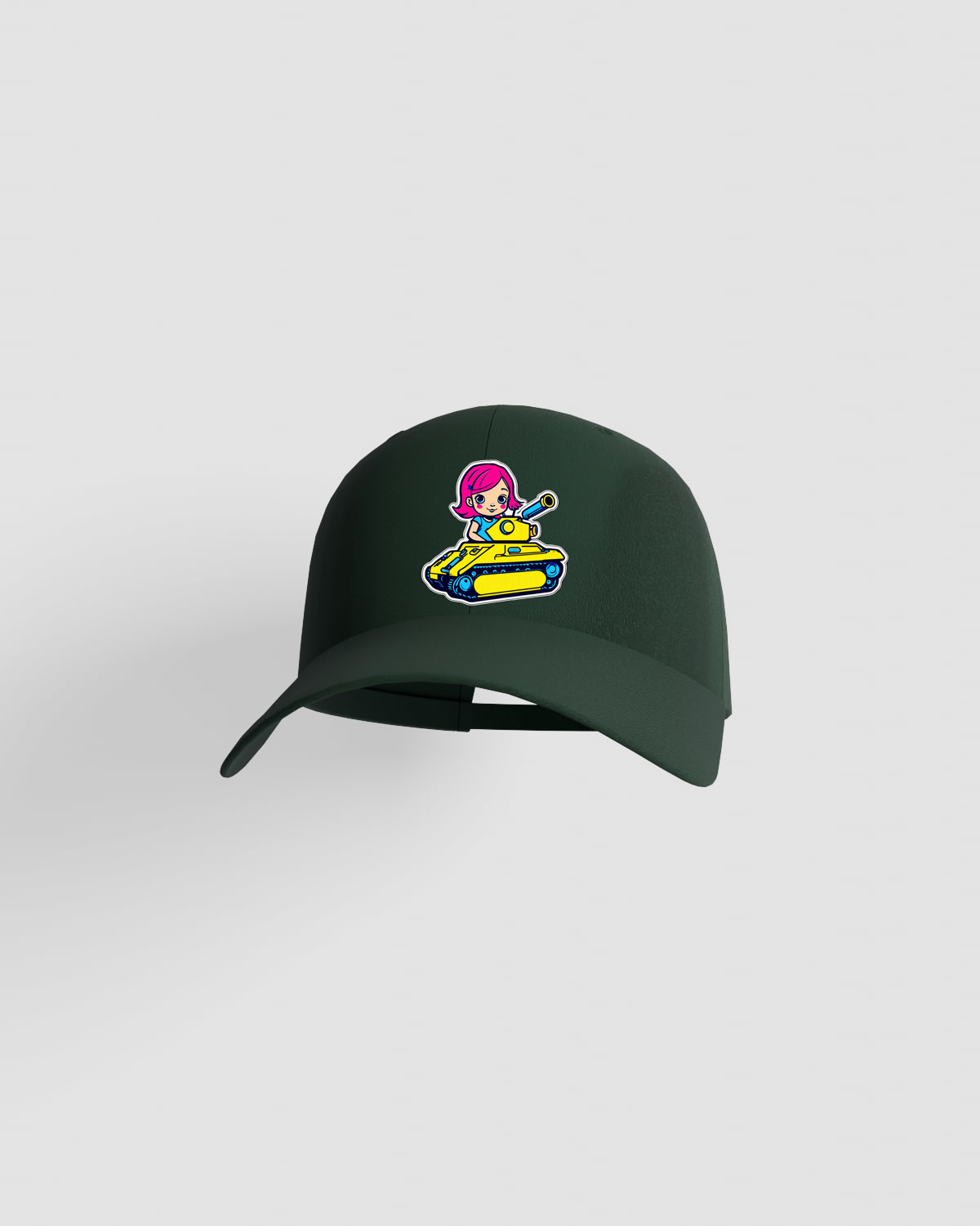 Blackbird-Art Cappellino personalizzabile 100% cotone Verdeproduct image