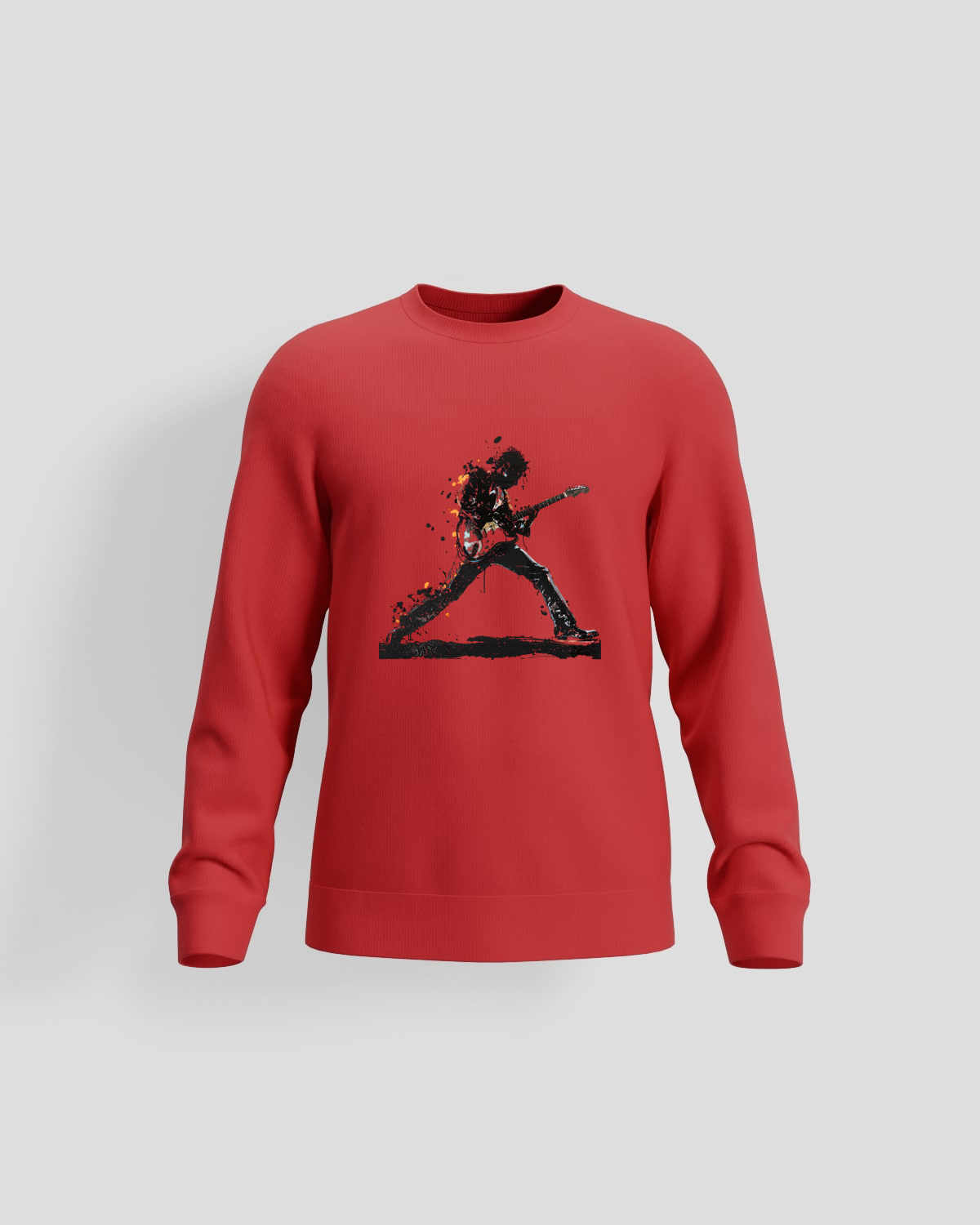 Blackbird-Art Felpa personalizzabile 80% cotone Rossoproduct image