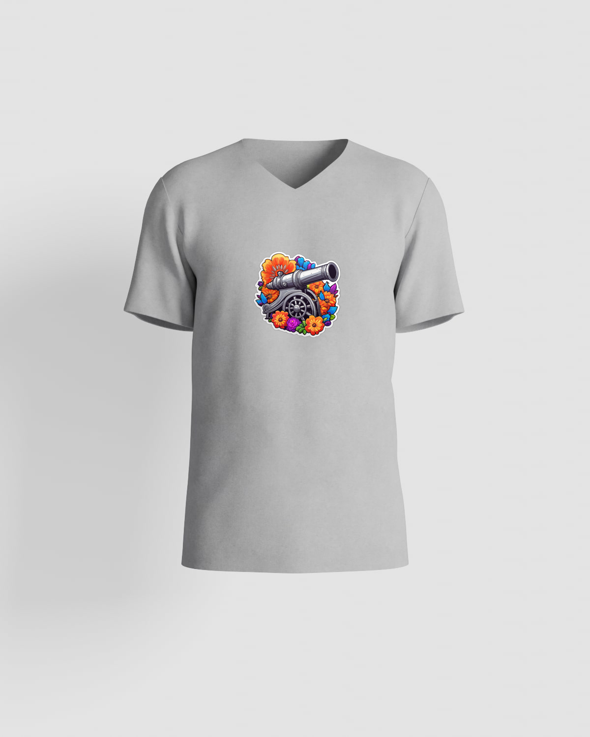 Blackbird-Art T-shirt personalizzabile 100% Cotone Unisex Grigioproduct image