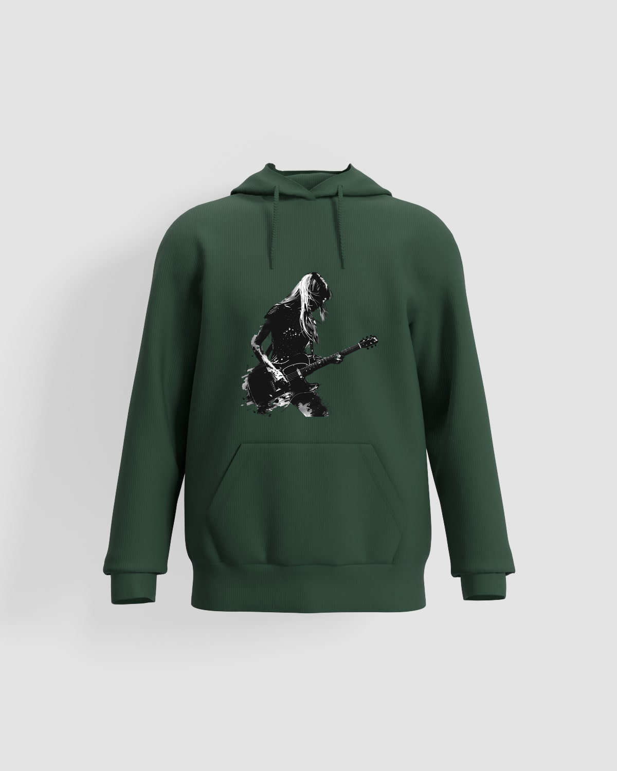 Blackbird-Art Felpa personalizzabile 80% cotone Verdeproduct image