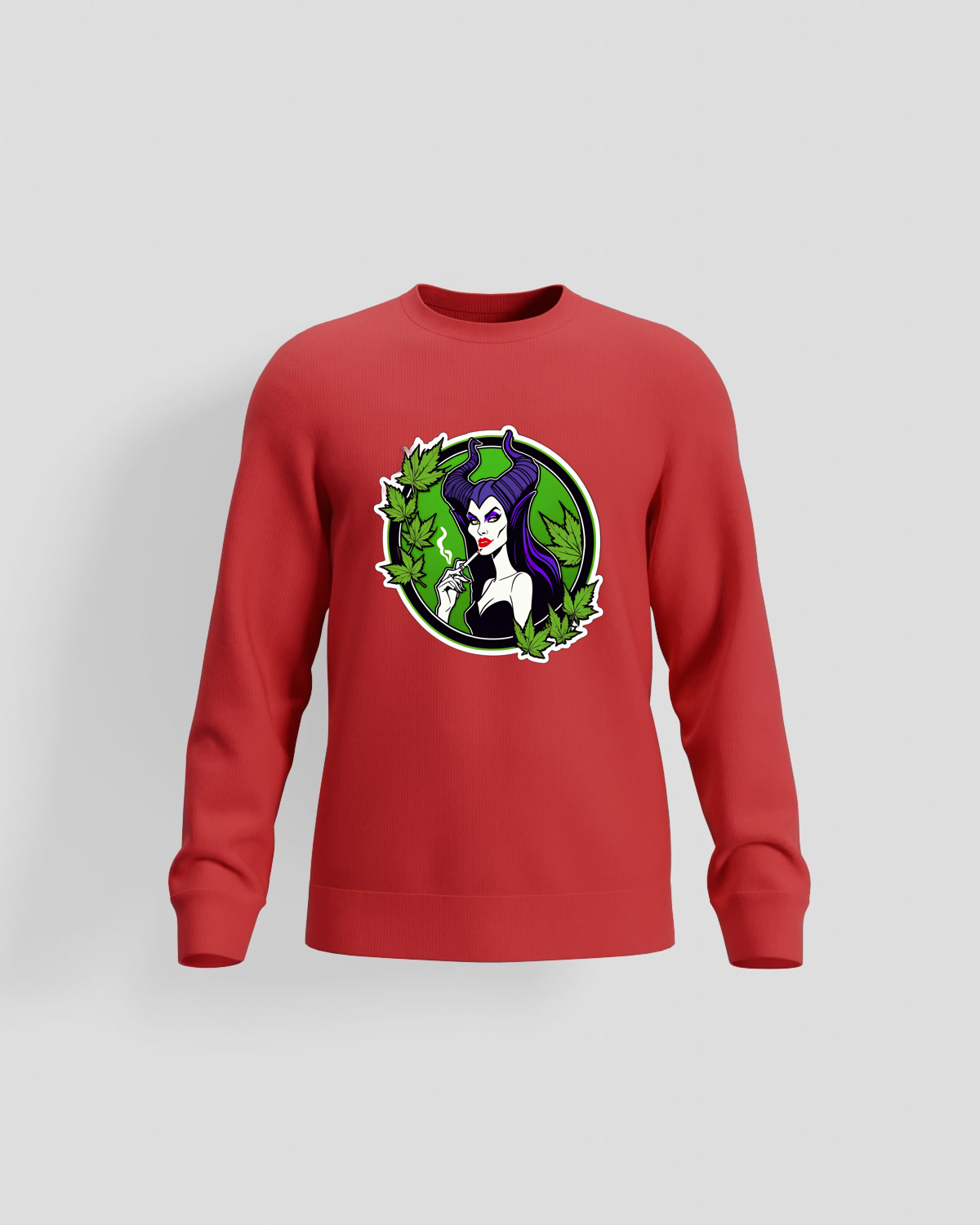 Weedcraft Green Sweatshirt: Cannabis Queenproduct image