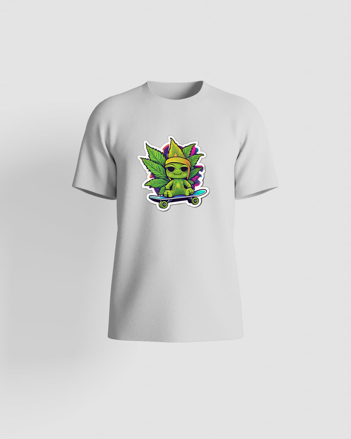 Weedcraft Green T-Shirt Skate Leafproduct image