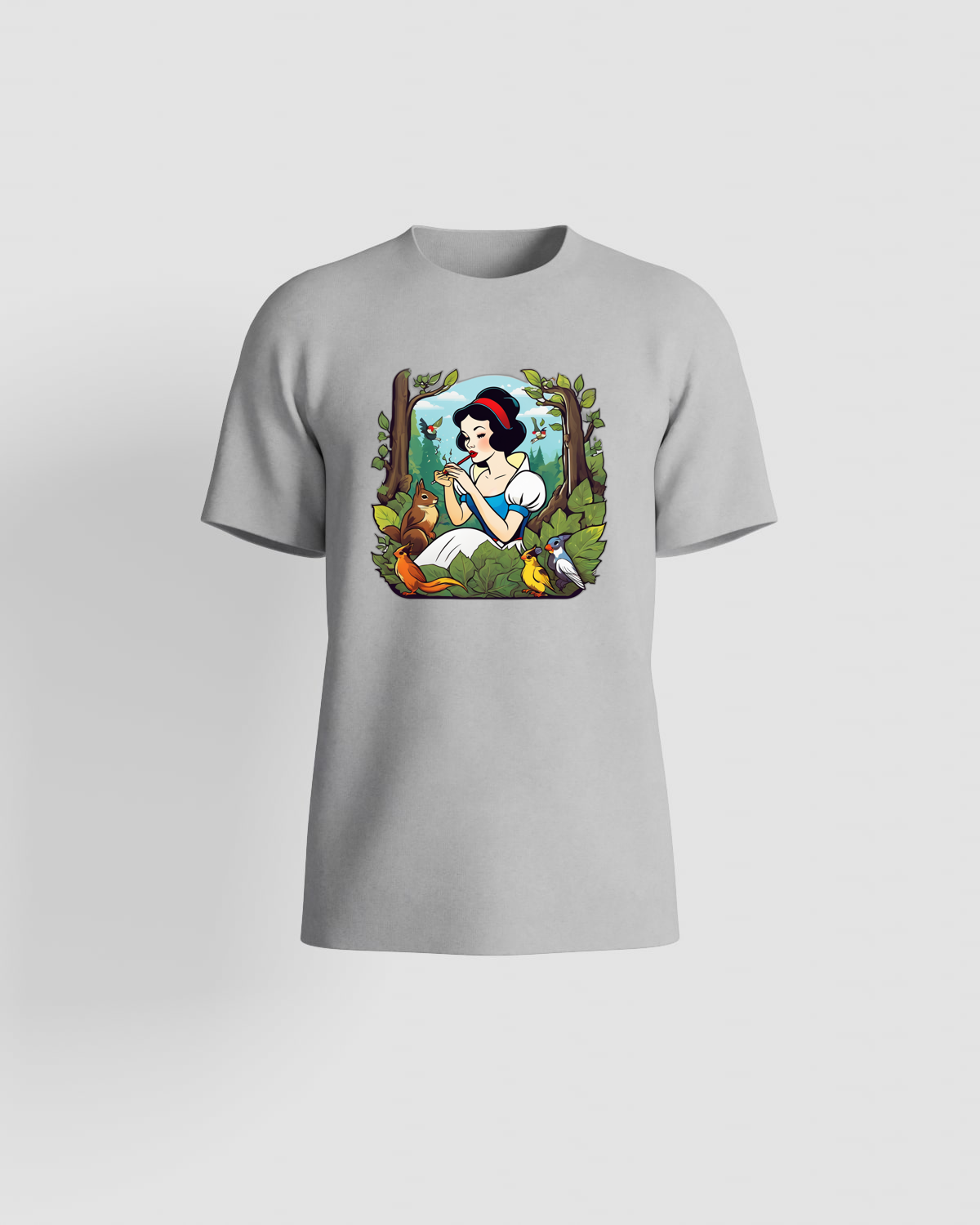 Weedcraft White T-Shirt Snow White Portraitproduct image