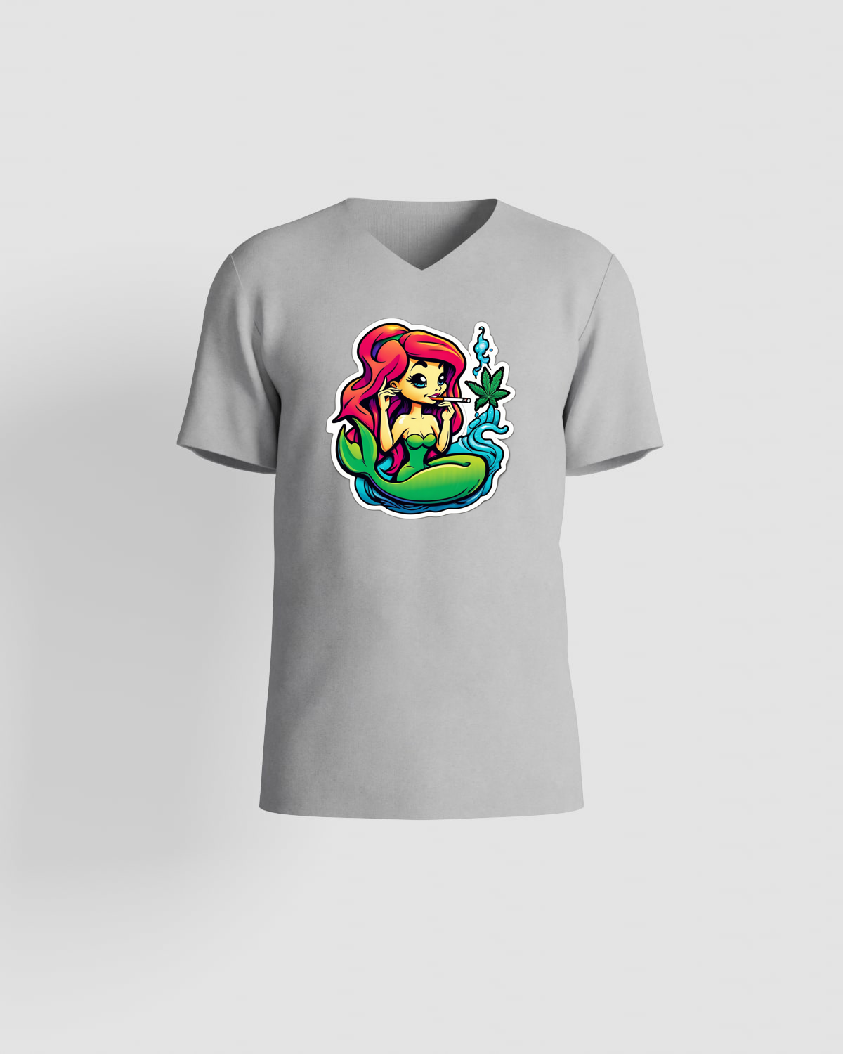 Weedcraft T-shirt, customizable, 100% cotton, unisex, Greyproduct image