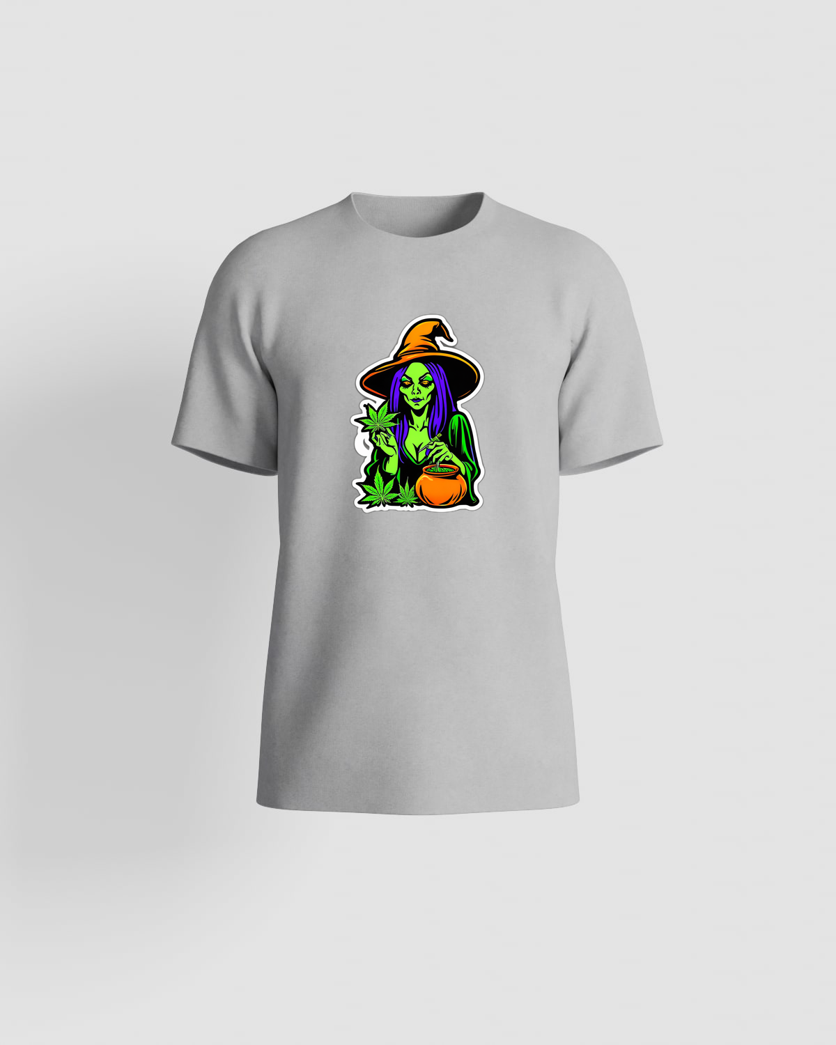 Weedcraft T-SHIRTS: Green Witch Cannabis Queenproduct image