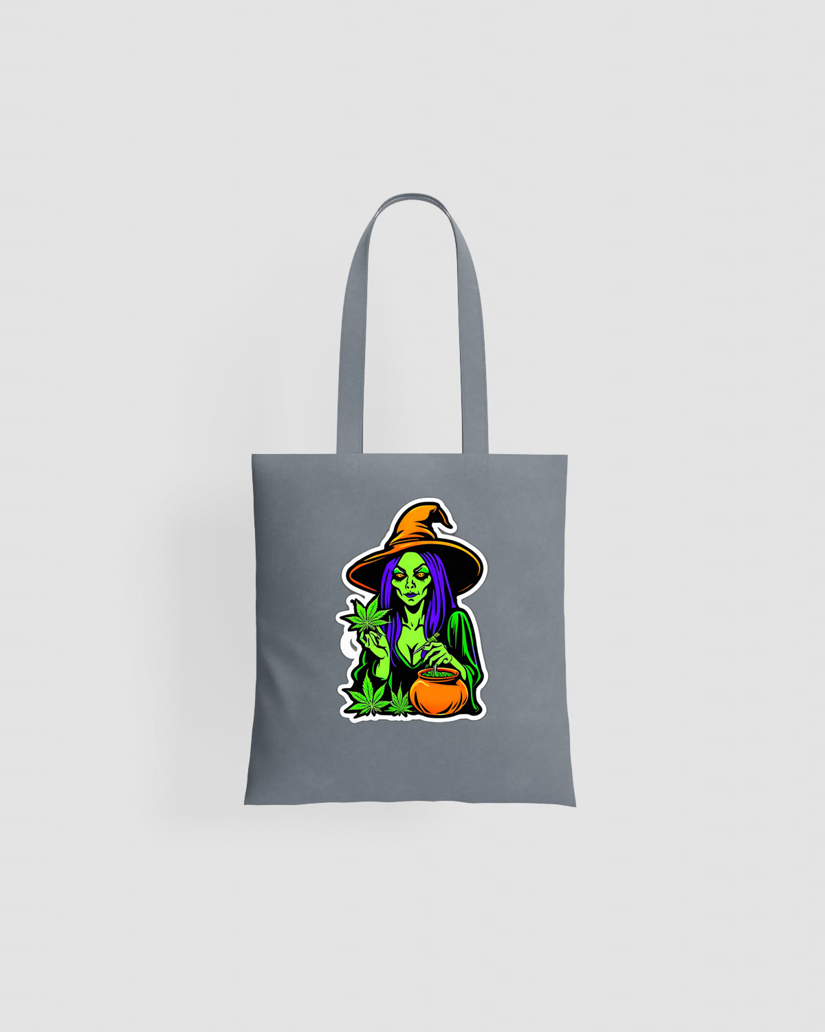 Weedcraft Witchy Cannabis Tote Bagproduct image
