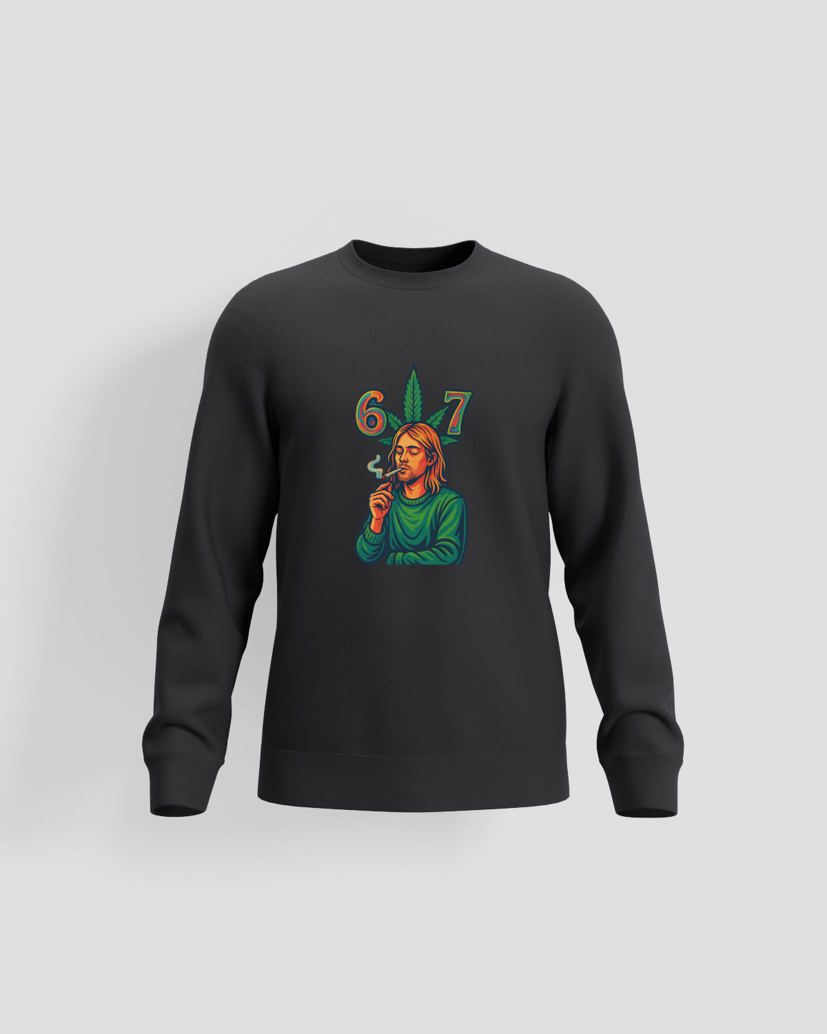 Weedcraft Black Nirvana Smoke Sweatshirtproduct image