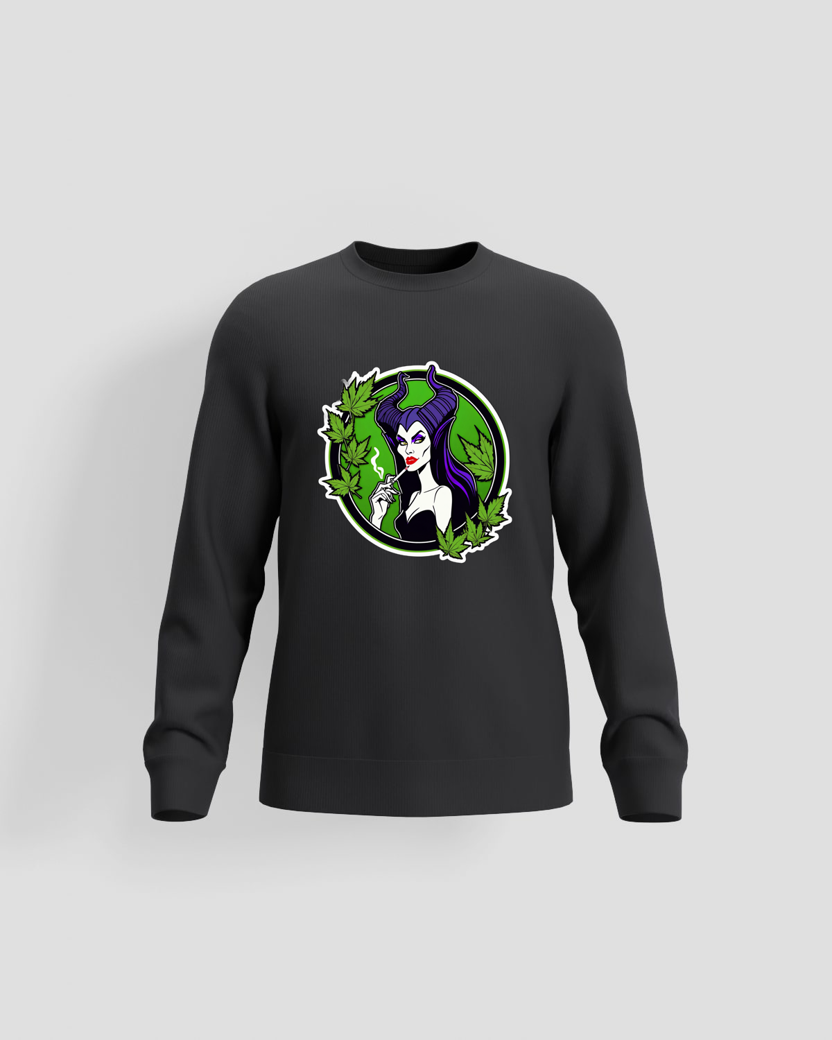 Weedcraft Green Cannabis Queen Sweatshirtproduct image