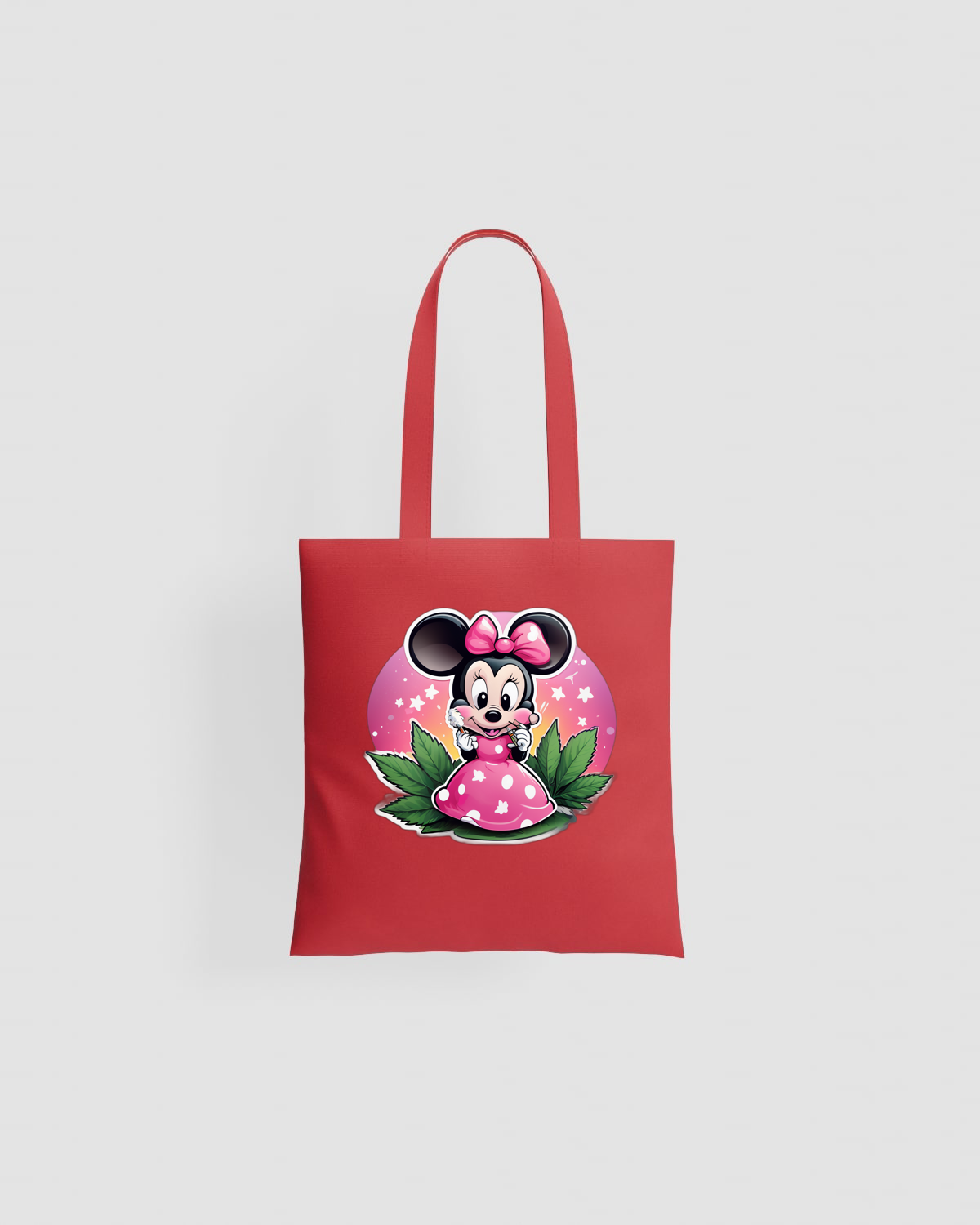 Weedcraft Pink Minnie Mouse Tote Bagproduct image