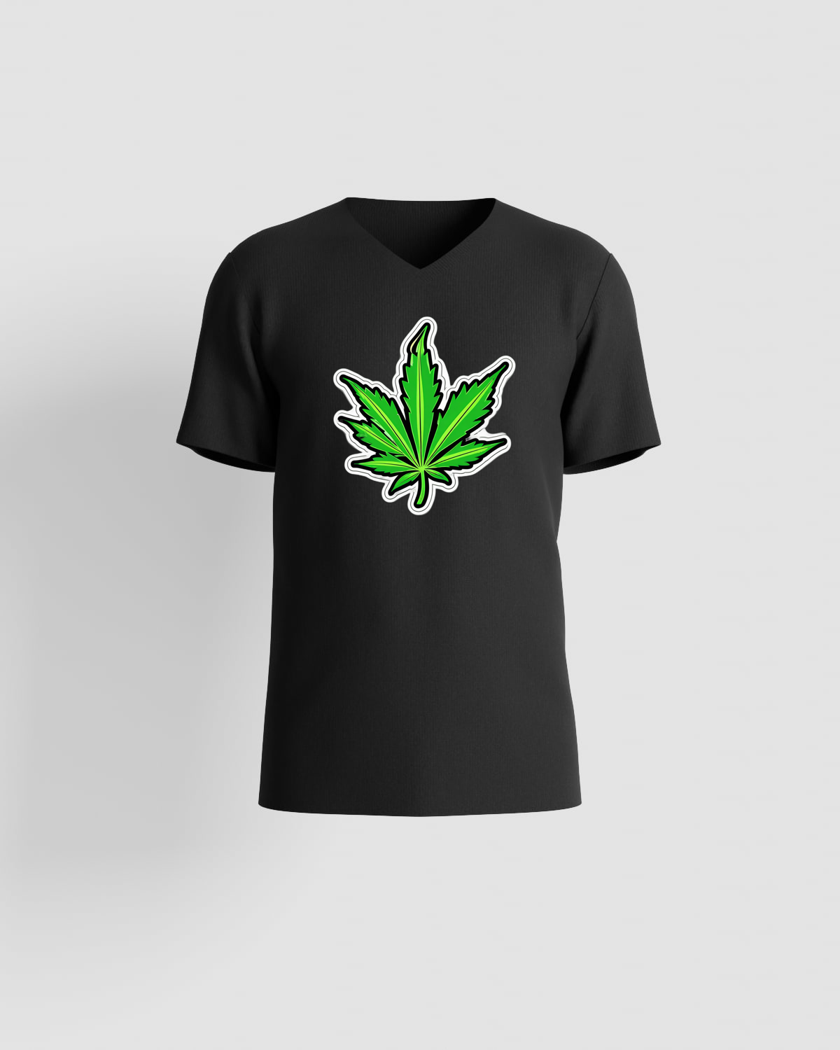 Weedcraft T-shirt, customizable, 100% cotton, unisex, Blackproduct image
