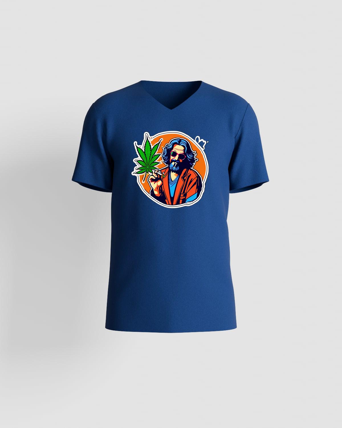 Weedcraft Black T-shirt Smoky Marijuana Manproduct image